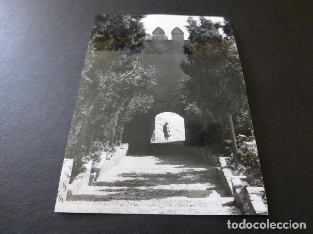 Photographie ancienne: almeria la alcazaba antigua fotograf&iacute;a 7,5 x 10,5 cmts