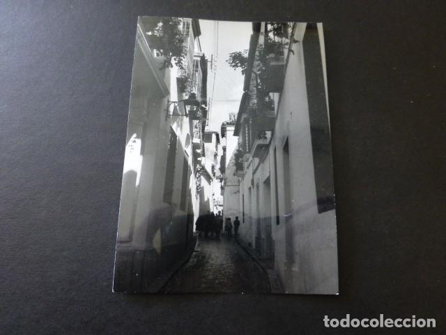 Fotografia antica: cordoba una calle antigua fotograf&iacute;a 7,5 x 10,5 cmts