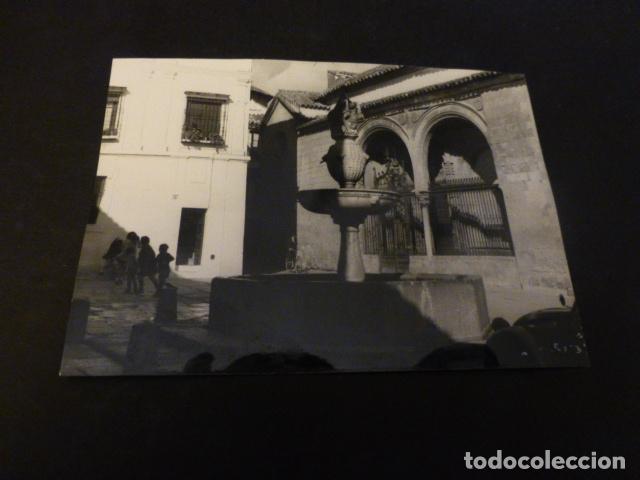 Photographie ancienne: cordoba plaza del potro antigua fotograf&iacute;a 7,5 x 10,5 cmts