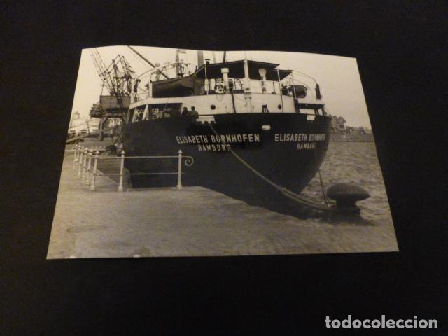 Alte Fotografie: cadiz barco en muelle antigua fotograf&iacute;a 7,5 x 10,5 cmts