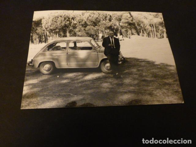 Photographie ancienne: seat 600 antigua fotograf&iacute;a 7,5 x 10,5 cmts