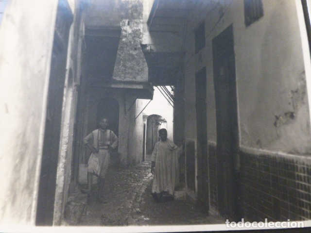 Alte Fotografie: TANGER MARRUECOS ESPA&Ntilde;OL FOTOGRAFIA 1930 POR DIPLOMATICO ALEMAN
