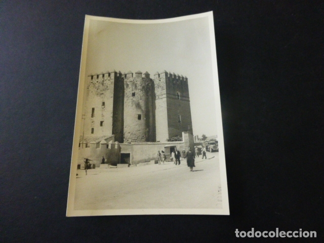 Alte Fotografie: CORDOBA TORRE DE LA CALAHORRA FOTOGRAFIA POR VIAJERO FRANCES 8,5 X 12,5 CMTS