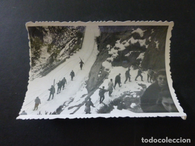 Antique Photography: LERIDA PIRINEO JOVENES ORGANIZACION JUVENIL ESPA&Ntilde;OLA OJE EN MARCHA FOTOGRAFIA 7 X 10 CMTS