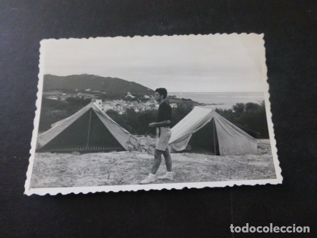 Fotograf&iacute;a antigua: GALICIA JOVENES ORGANIZACION JUVENIL ESPA&Ntilde;OLA OJE CAMPAMENTO FOTOGRAFIA 7 X 10 CMTS