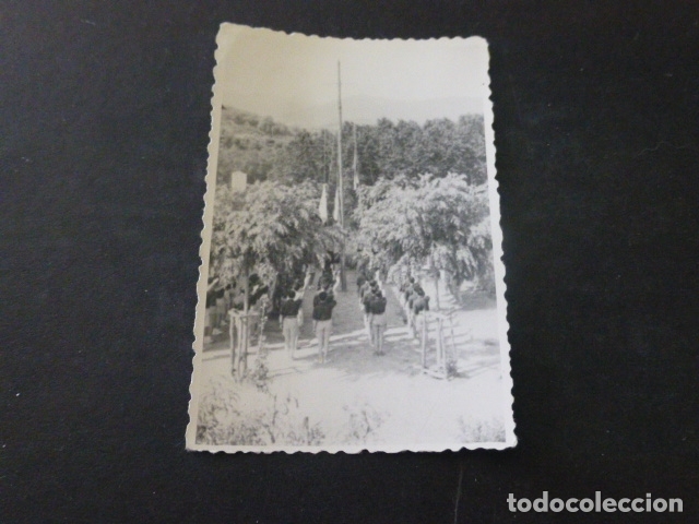 Fotografia antiga: RIA&Ntilde;O LEON JOVENES ORGANIZACION JUVENIL ESPA&Ntilde;OLA OJE CAMPAMENTO FOTOGRAFIA 7 X 10 CMTS