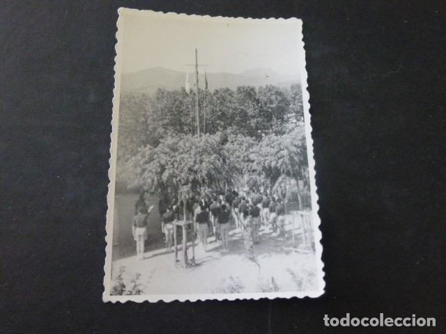 Fotografia antiga: RIA&Ntilde;O LEON JOVENES ORGANIZACION JUVENIL ESPA&Ntilde;OLA OJE CAMPAMENTO FOTOGRAFIA 7 X 10 CMTS