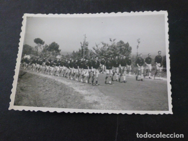 Fotografia antica: RIA&Ntilde;O LEON JOVENES ORGANIZACION JUVENIL ESPA&Ntilde;OLA OJE CAMPAMENTO FOTOGRAFIA 7 X 10 CMTS