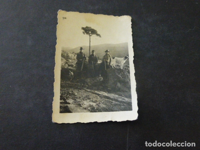 Antique Photography: TRES CAZADORES ANTIGUA FOTOGRAFIA