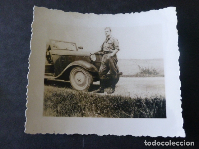 Antique Photography: SOLDADO ALEMAN FRENTE DE VIZCAYA GUERRA CIVIL FOTOGRAFIA POR SOLDADO ALEMAN LEGION CONDOR
