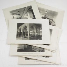 Fotografía antigua: BARCO VAPOR ALFONSO XIII Y CRISTÓBAL COLÓN, 10 FOTOGRAFÍAS.1920S. FOTOS: BARROS. TAMPICO.. Lote 167119656