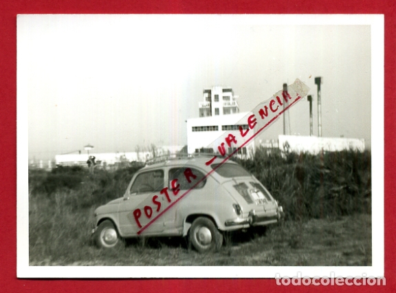 Alte Fotografie: FOTO FOTOGRAFIA , AUTOMOVIL SEAT 600 , , ORIGINAL , F4 - 17