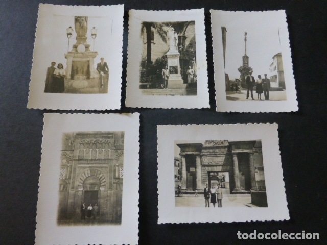 Fotografia antiga: CORDOBA 5 FOTOGRAFIAS A&Ntilde;OS 40 6 X 8 CMTS