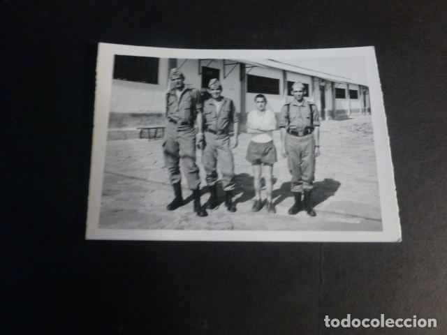 Fotografia antica: JOVENES EN EL SERVICIO MILITAR FOTOGRAFIA ANTIGUA 7 X 11 CMTS