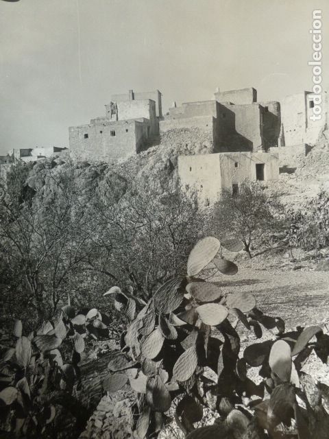 Alte Fotografie: MOJACAR ALMERIA VISTA FOTOGRAFIA A&Ntilde;OS 50