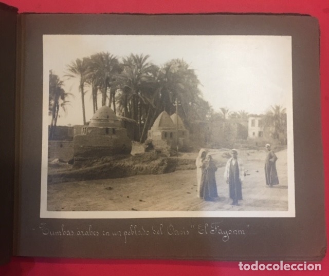 Fotograf&iacute;a antigua: EGIPTO, ALBUM DE 24 FOTOGRAFIAS ANTIGUAS. FAYONM, SAHARA.