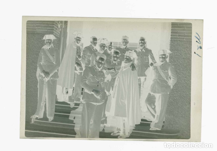 Fotograf&iacute;a antigua: GUARDIA CIVIL. Cuartel. c.1940