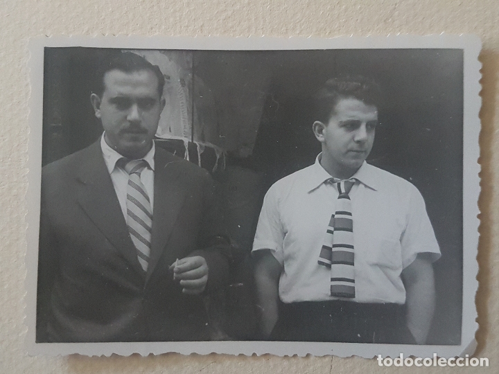 Photographie ancienne: RETRATO DOS HOMBRES FOTOGRAF&Iacute;A A&Ntilde;OS 60