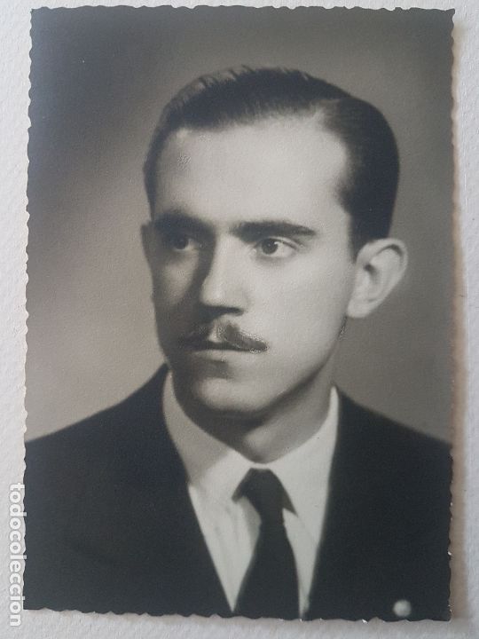 Photographie ancienne: RETRATO HOMBRE FOTOGRAF&Iacute;A A&Ntilde;OS 60