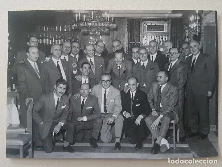 Photographie ancienne: RETRATO GRUPAL FOTOGRAF&Iacute;A A&Ntilde;OS 60