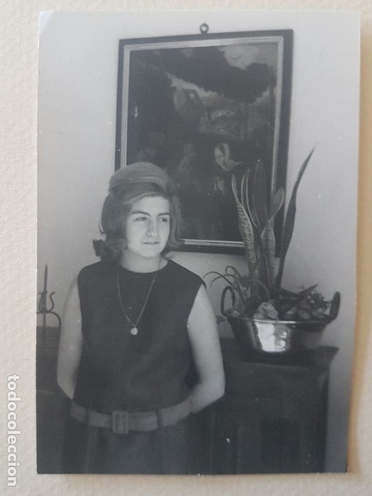 Photographie ancienne: RETRATO MUJER FOTOGRAF&Iacute;A A&Ntilde;OS 60
