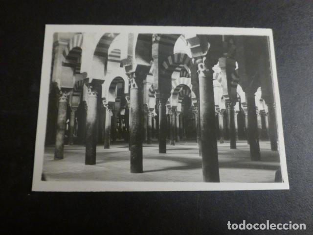 Alte Fotografie: MEZQUITA DE CORDOBA INTERIOR 6 X 8,5 CMTS HACIA 1910
