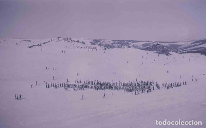 Fotograf&iacute;a antigua: Competici&oacute;n de esqu&iacute;. La molina. c.1930