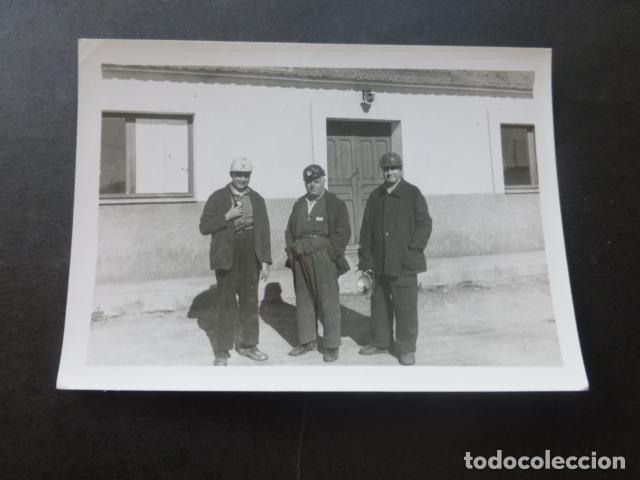 Alte Fotografie: AZNALCOLLAR SEVILLA MINAS INGENIEROS DE MINAS ANTIGUA FOTOGRAFIA 7 X 10 CMTS