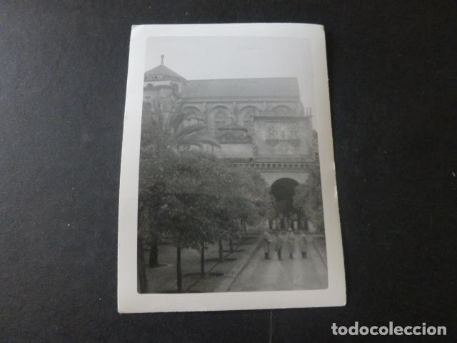 Fotograf&iacute;a antigua: CORDOBA CATEDRAL PATIO DE LOS NARANJOS ANTIGUA FOTOGRAFIA 7 X 10 CMTS