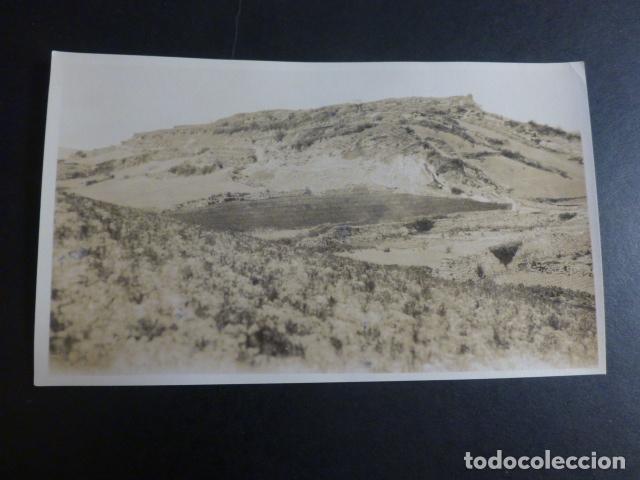 Alte Fotografie: AGUILAR DE CODES NAVARRA PAISAJE JUNTO A LA ERMITA DE SAN JOSE FOTOGRAFIA HACIA 1915 8,5 X 14,2 CMTS