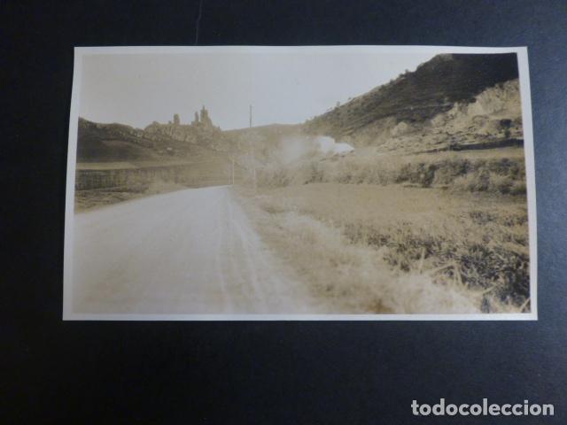 Fotograf&iacute;a antigua: MUES NAVARRA CARRETERA Y VISTA FOTOGRAFIA HACIA 1915 8,5 X 14,2 CMTS