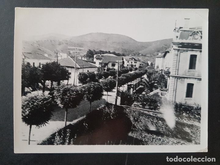 Photographie ancienne: VERA DE BIDASOA NAVARRA ASPECTO URBANO ANTIGUA FOTOGRAFIA HACIA 1930 9 X 12 CMTS