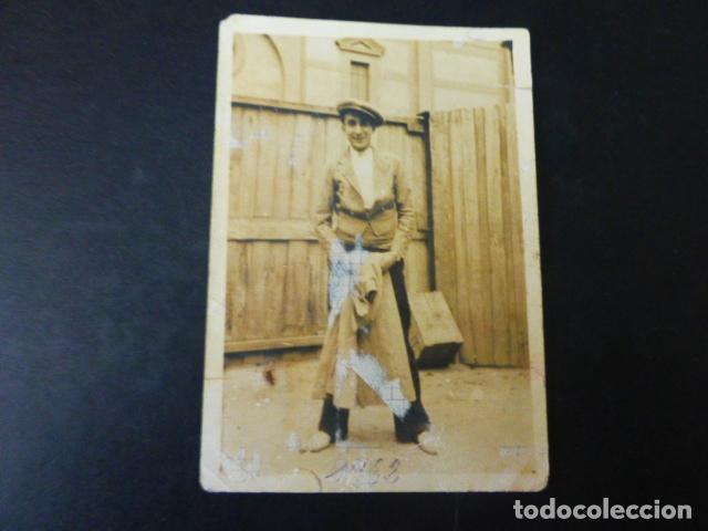 Antique Photography: LEON 1932 ASPIRANTE A TORERO ANTIGUA FOTOGRAFIA 6 X 9 CMTS