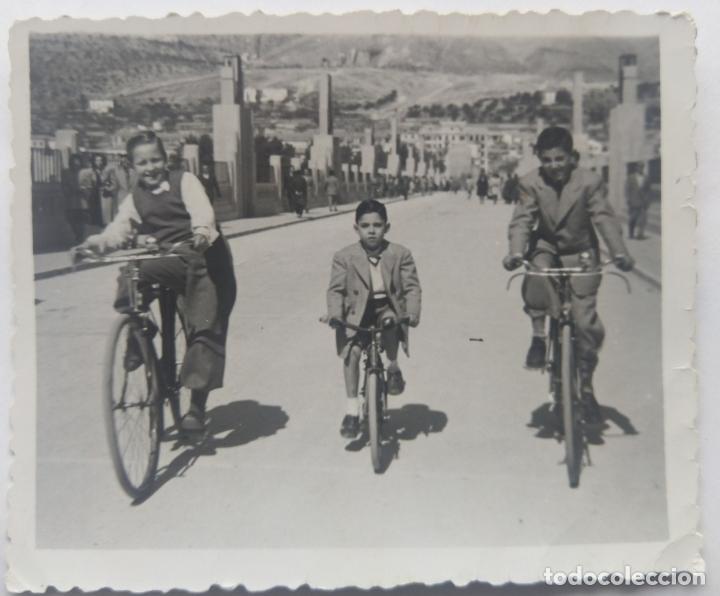 Alte Fotografie: ALCOY PUENTE SAN JORGE