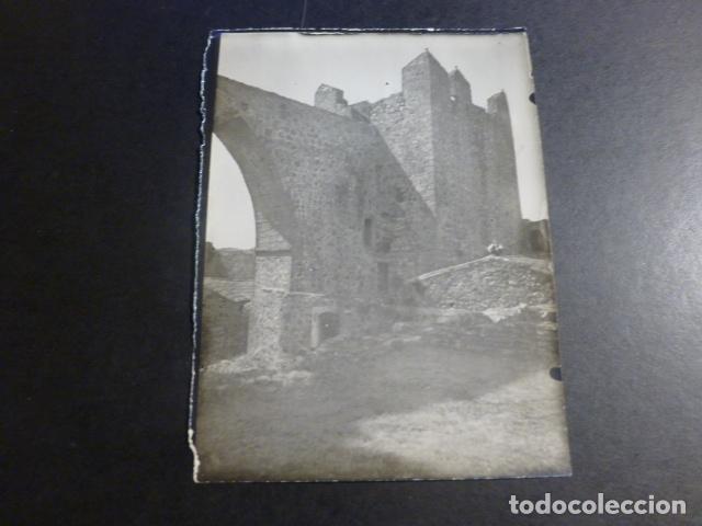 Photographie ancienne: ALBURQUERQUE CACERES HACIA 1900 FOTOGRAFIA CASTILLO SANTIAGO 9 X 13 CMTS