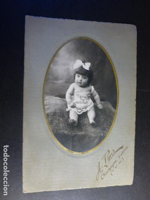 Fotografia antica: RETRATO DE NI&Ntilde;A FOTOGRAFIA