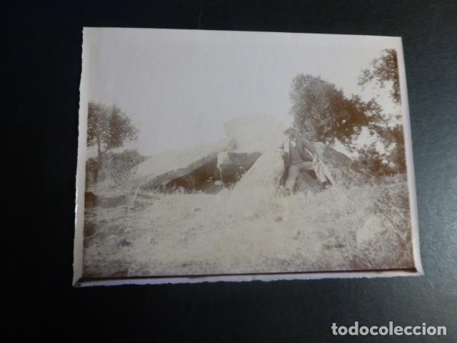 Alte Fotografie: SAN VICENTE DE ALCANTARA CACERES RESTOS ARQUEOLOGICO DEHESA MAYORGA FOTOGRAFIA HACIA 1900