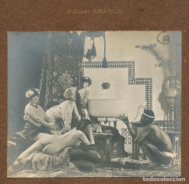 Fotograf&iacute;a antigua: PERE CASAS ABARCA (1875-1958) Modernismo. Escena de grupo y desnudo, 1903 aprox.