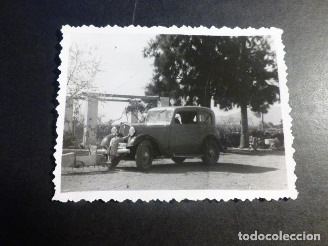 Fotograf&iacute;a antigua: AUTOMOVIL A&Ntilde;OS 40 FOTOGRAFIA 6,5 X 9,5 CMTS