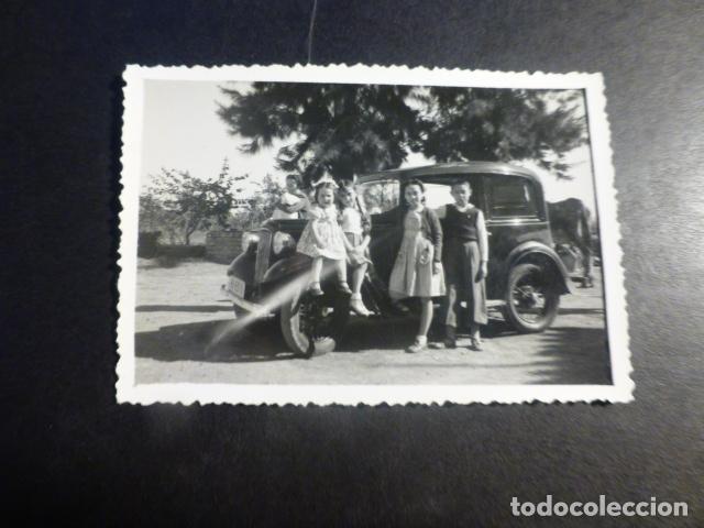 Fotografia antiga: AUTOMOVIL A&Ntilde;OS 40 FOTOGRAFIA 6,5 X 9,5 CMTS