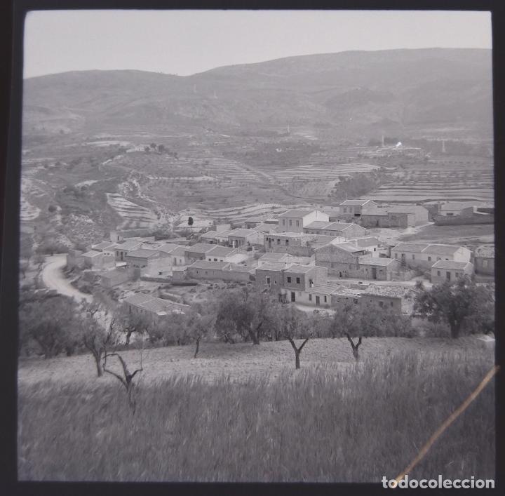 Alte Fotografie: ALCOY NEGATIVO CELULOIDE 6 X 6 cm.
