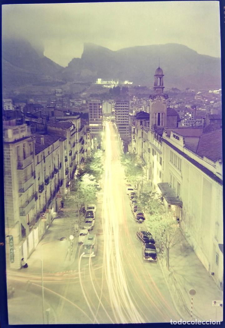 Alte Fotografie: ALCOY NEGATIVO CELULOIDE 6 X 9 cm.