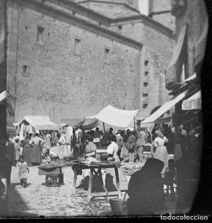 Fotograf&iacute;a antigua: CATALU&Ntilde;A, POR IDENTIFICAR, finales s.XIX. CRISTAL NEGATIVO ESTEREO 9x18 cm.