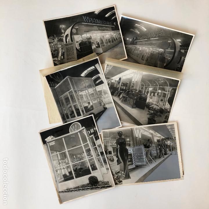 Fotograf&iacute;a antigua: Electrodom&eacute;sticos Westinghouse - 1950's. Lote de 6 fotograf&iacute;as retocadas para publicar 17x23cm.