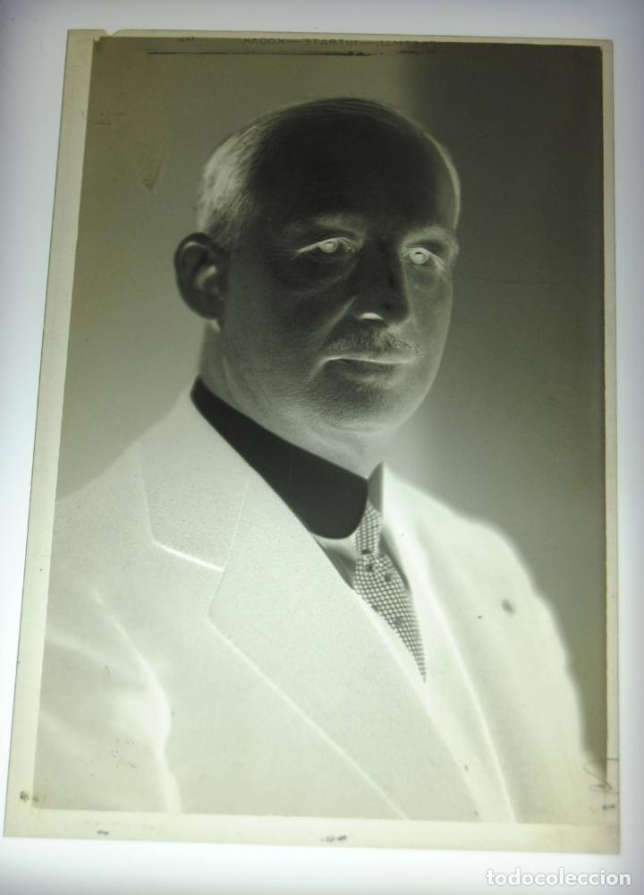 Fotograf&iacute;a antigua: ANTIGUO NEGATIVO DE ACETATO FOTOGRAFIA DE UN SE&Ntilde;OR FORMATO GRANDE DE 9.5 X 14.5 CENTIMETROS