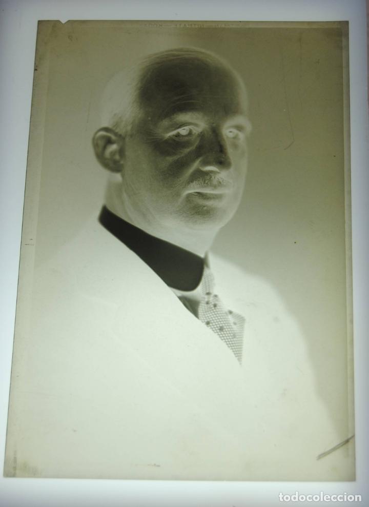 Fotograf&iacute;a antigua: ANTIGUO NEGATIVO DE ACETATO FOTOGRAFIA DE UN SE&Ntilde;OR FORMATO GRANDE DE 9.5 X 14.5 CENTIMETROS