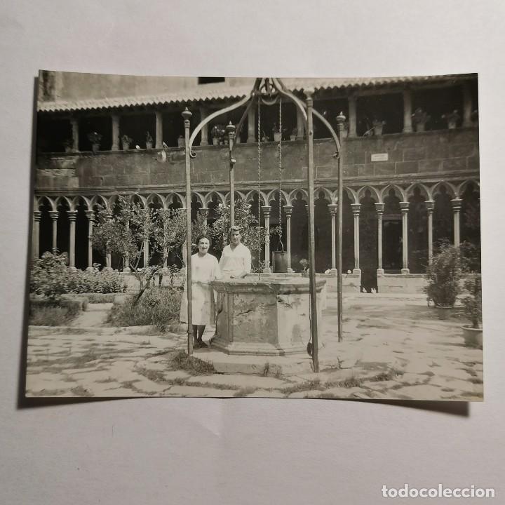 Alte Fotografie: ANTIGUA FOTOGRAFIA - CLAUSTRE CONVENT DE SANT FRANCESC MALLORCA - A&Ntilde;O 1959 - 10,5 X 7,5 CM / 368