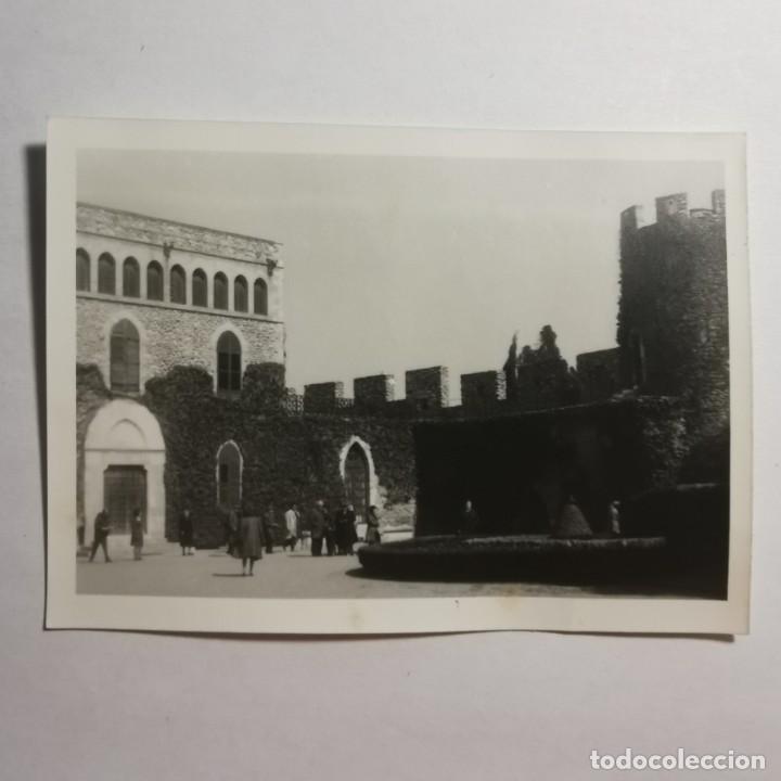 Alte Fotografie: ANTIGUA FOTOGRAFIA - CASTILLO DE PERALADA. CASTELL DE PERALADA - A&Ntilde;OS 50 - 10,4 X 7,4 CM / 64
