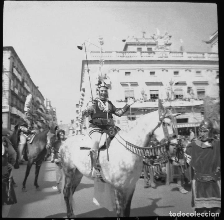 Alte Fotografie: ALCOY NEGATIVO CELULOIDE 6 X 6 cm.