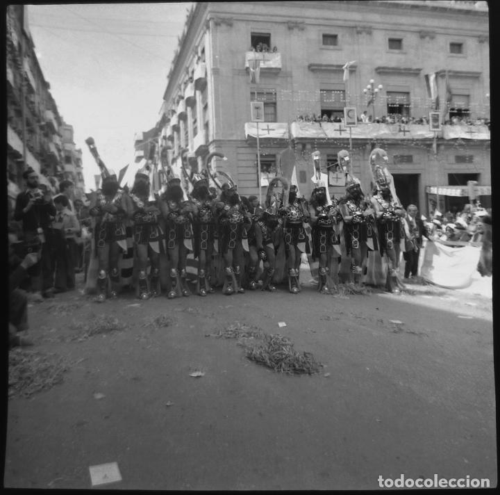 Alte Fotografie: ALCOY NEGATIVO CELULOIDE 6 X 6 cm.